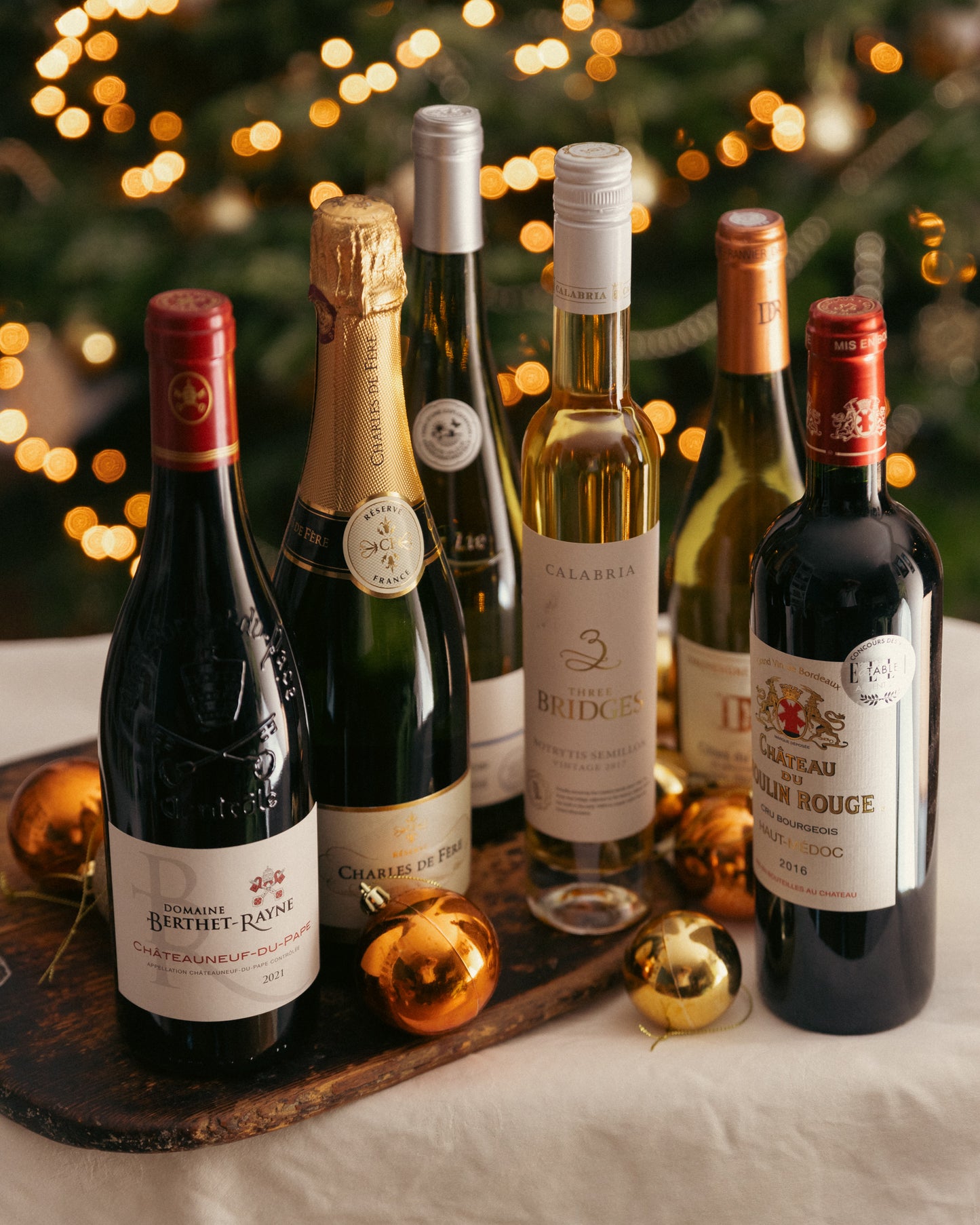 Festive wine case — The Pressoir, Wells