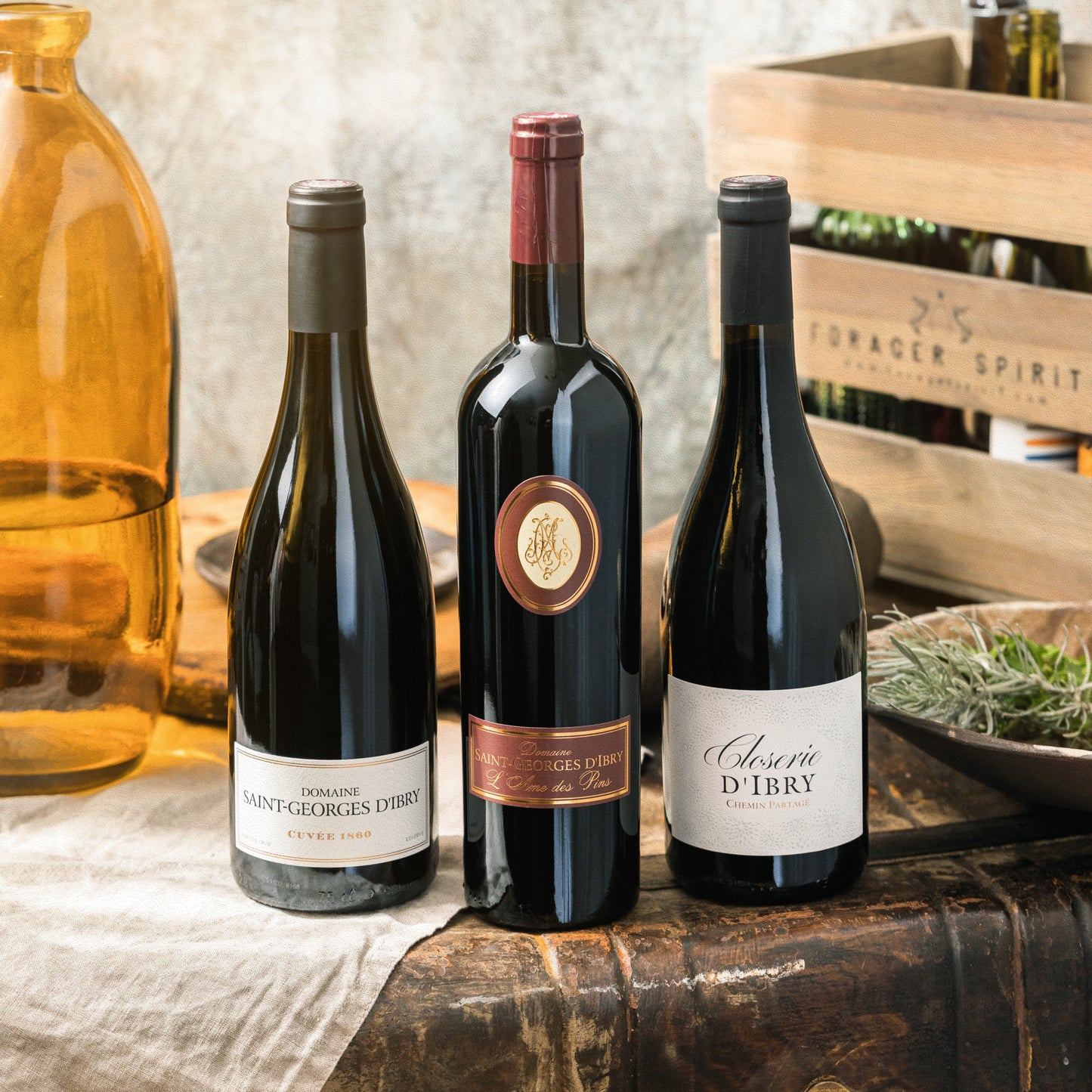 Red Wine Selection from St Georges d'Ibry