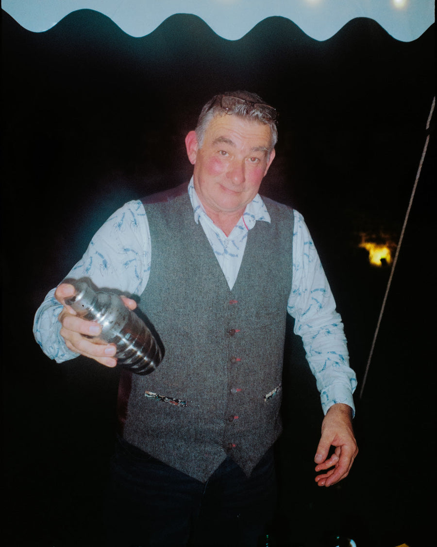 David Schroetter at The Pressoir wine bar in Wells, Somerset